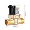 G1/2 ''elettrovalvola elettrica in ottone N/C 12v 24v 220v G3/4'' flussostato ingresso aria acqua per valvola scaldabagno solare