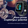 Horloges Koreaanse versie van de Smart Health-armband Stappenteller Hartslag Bloeddrukbewaking Slaapkleurenscherm