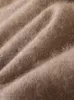 Chandails pour hommes MVLYFLET 100% pull en cachemire de vison pulls à col en V tricot grande taille hauts d'hiver à manches longues pulls haut de gamme 230912