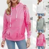 Kobiety z kapturem Długie zamek błyskawiczny Kobiety z kapturem z kapturem z kapturem z kapturem jesień luźna odzież wierzchnia cała moda pullover top snap t