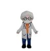 Fabriksförsäljning Hot Professor Mascot Costumes Cartoon Character Adult SZ