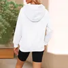 Women's Hoodies Fall Winter Hoodie Turtle Neck Sweatshirt Cozy Lightweight Pullovers Loose Oversize Tops Female Hip Hop Streetwear