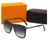 Clásicos de lujo Marca Gafas de sol Diseñador de moda Gafas de sol para hombre y mujer Gafas de sol Protección UV400 Gafas de alta calidad con caja 081