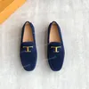 T Tijdloze suède loafers Tod Heren lederen Doudou schoenen Designer Classic Fashion hoogwaardige buiten Driver loafers Schoenen Maat 39-44