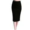 Two Piece Dress 2023 Skirts Womens Mini Bodycon Skirt Office Women Slim Knee Length High Waist Stretch Sexy Pencil Jupe Femme