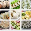 Máquina automática de fazer bolinhos de camarão de alta qualidade Dimsum Momo Bolinho de massa Ravioli que faz a máquina