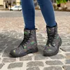 DIY klassische Martin-Stiefel für Männer und Frauen, individuelle Muster, modische, vielseitige, erhöhte Freizeitstiefel, 35–48, 66685