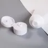 Atacado Garrafas de tubo macio de plástico branco 15ml 20ml 30ml 50ml 80ml 100ml 120ml Recipiente de limpeza de creme cosmético vazio 12 LL