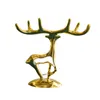 Creative Deer Metal Crafts Handle Accessories Home Decoration Jewelry Storage Pendant