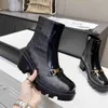 Designer G Stiefel Frauen Ankle Booties Winter Leder Boot Martin Plattform Brief Luxus Frau hgjgh