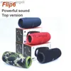 Portabla högtalare JB Portable Bluetooth -högtalare Flip6 kraftfull ljudvattentät flip 6 vs Charge5 djup basmusik Två högtalare ansluter HKD230912