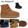 Novo 23ss Botas de Neve de Inverno Designer Bota de Inverno Ugglies Austrália Clássico Mulheres Homens Botas Marca Tornozelo Plataforma Bota Ultra Matte Pele de Carneiro Mulheres Mens Botas