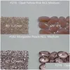 Luźne diamenty różowe kolor 1,75 mm okrągłe nanogem kryształowy faset cięta najwyższej jakości termostabilny syntetyczny kamień do biżuterii 1 dhgarden dhwzl