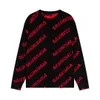 Men's Sweaters Man Woman Knit Sweater Crew Neck Long Sleeve Mens Fashion Designer Letters Printing Jumpers Autumn Winter Clothes Slim Fit Pullovers