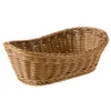 Opbergmanden Ovale Rieten Geweven Mand Brood Serveermand 11 Inch Voor Voedsel Fruit Cosmetische Tafelblad En Bathr283z