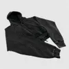 Women's Hoodies Sweatshirts Women Super-Short Cropped Hoodie Hip Hop Vintage Black Fleece Raglan Pullover 355gsm Streetwear J230912