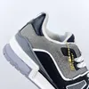 Veterschoenen voor jongens meisjes Metalen hangende tag decoratie Kind Sneakers Maat 26-35 Hoge kwaliteit baby casual schoenen Inclusief doos Sep10