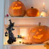 Halloween Cracker Barrel Fantasma Strega Messaggero con Lanterna Statua Fantasma Ornamento