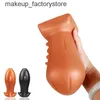 Masaj Büyük anal yapay penis silikon popo fiş vajina anüs genişleme buttplug prostat masajı Sextoy erotik yetişkin seks oyuncakları kadın için186g