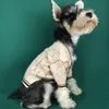 Bluza z dzianiny z dzianiny dla psów dla psa dla Yorkshire Chihuahua strój miękkie płaszcze do francuskiego buldogu na szczeniaku A52 201287S