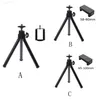 Tripods Professional Camera Stand Screw 360 Degree Stabilizer For Phone Retractable Adjustable High Quality L230912