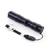 Mini KeyChain ficklampa Torch 3W LED -facklor utomhus vattentät sport camping bärbar fackla aluminiumlegering lampan zz