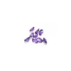 Lose Edelsteine, 50 Stück/Lot, dunkelviolett, 3 x 4–4 x 6 mm, oval, brillanter Facettenschliff, 100 % authentischer natürlicher Amethyst-Kristall, hohe Qualität, Dhgarden Dhpps