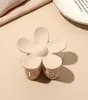 Fashion Flower Claw Clip for Women Girls Sweet Hair Claw Hair Clamps Crab Pannband Vinter Hårtillbehör C477