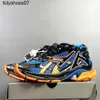 Дизайнерские кроссовки Runner 7.0 Graffiti Triple S Hiking balenciga Женская спортивная обувь Seventh Generation Man Роскошная брендовая обувь локомотив Черный Серый белый розовый синий