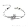 Bangle Summer Fashion Creative Transfer Bead Handicraft Personalized Simple Diamond Set Adjustable Bracelet For Men And Women 2023