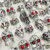 Band Ringen Mode Nieuwste 30 stks/partij Gothic Punk Dragon Ring Stoere Guy Vintage Mix Stijlen Heren Dames Sieraden Giftsize18Mm-2M Drop Deli Dhe6W