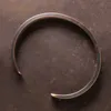 Bracciale rigido in rame puro realizzato a mano in metallo rustico Vingtage punk unisex polsino intagliato fatto a mano gioielli fatti a mano uomo donna regalo 230911