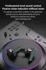 2023 Yeni Varış DX-02 TWS EARBUDS Oyun İç Kablosuz Kulaklık Serin RGB LED Dijital Ekran DX02 Kulaklıklar