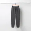 dapu Casual Sports Pants High Street Reflective Sweatpants Autumn Elastic Waist Leggings Cotton Pants