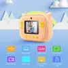 Fotocamera digitale per bambini con stampa istantanea 1080P Full HD Grande schermo da 2,4 pollici Fotocamera Polanroid per bambini Senza inchiostro Ragazze Ragazzi Stampa Supporto per fotocamera WIFI Connect