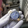 Reloj con esfera de 8 colores para hombre, bicolor, dorado, acero inoxidable, BP Factory, 40 mm, bisel de cerámica azul clásico, 2813, movimiento automático Divin351J