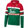 Milwaukee Mitchell Ness Hoofdcoach Pullover Hoodie Maat S-3XL214H