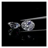 Loose Diamonds High Grade Moissanite Gemstone Very Excellent Brilliant Cut Oval 3X2Mm Great Fire E-F Color Synthetic Diamond Dhgarden Dhstc