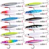 Iscas Iscas Aorace 12pcs Colher de Metal Jigs Carpa Isca de Pesca 7g 12g 17g 22g 30g 40g Crankbait Jig Wobbler Isca Mar Pesca 230911