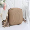 5 färger Lychee Women Leather SoHo Bag Disco Shoulder Bag Purse251k