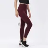 Pantalons actifs pantalons de yoga pour femmes taille haute sport vêtements de sport leggings élastique fitness dame globale collants complets entraînement couleur unie pantalons pour femmes VELAFEEL x0912