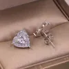 Kolczyki stadnorskie Boho Heart Jewelry olśniewające ucha stadniny kryształowe modne kolczyki