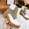 Designer G Boots Women Ankle Booties Winter Leather Boot Martin Platform Letter Luxury Woman Fghfgh