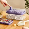 Ice Buckets And Coolers Cube Maker With Storage Box Sile Press Type Makers Tray Making Mod For Bar Gadget Kitchen Accessories Drop D Otwab