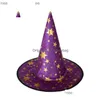 Imprezy kapelusze nowa osobowość pentagram spiczasty czapki moda uniwersytecka kreatywna halloweenowa czapka katowa pop dar propon