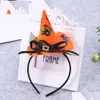 Party Hats Halloween Fashion New Pumpkin Pannband Hat Decoration Performance Prop Headwear Witch Z230809 Drop Delivery Home Garden Fes DHT7Y