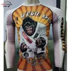 Men's T-Shirts Cody Lundin Fashion Animal Digita Print Workout T Shirts Long Sleeve Men Running Fitness Rash Guard Male Boxing MMA bjj T-Shirts 230912