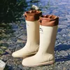 Regenlaarzen Heren Zomer Mid Sleeve Casual Veelzijdige getijdenregenlaarzen Regenschoenen Dames Waterlaarzen Overwear Casual paar schoenen 36-44 230912