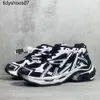 Дизайнерские кроссовки Runner 7.0 Graffiti Triple S Hiking balenciga Женская спортивная обувь Seventh Generation Man Роскошная брендовая обувь локомотив Черный Серый белый розовый синий