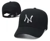 Casquettes de baseball En gros unisexe mode coton casquette de baseball chapeau snapback pour hommes femmes chapeaux de soleil os gorras ny broderie casquettes de printemps x0912